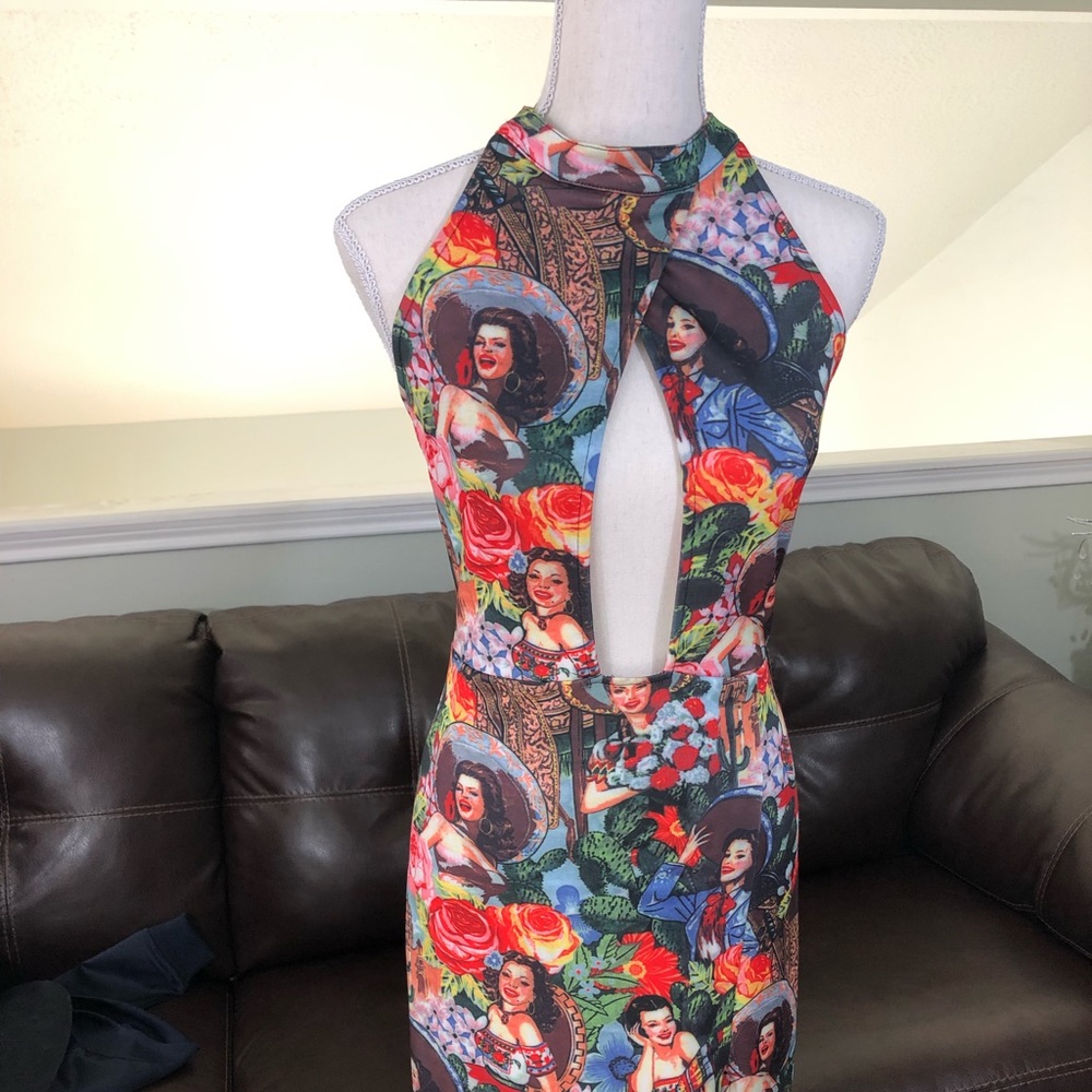 Chloe Dao Mexicana dress size large.